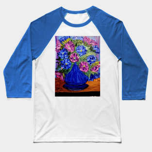 Flowers in a vase painting Baseball T-Shirt